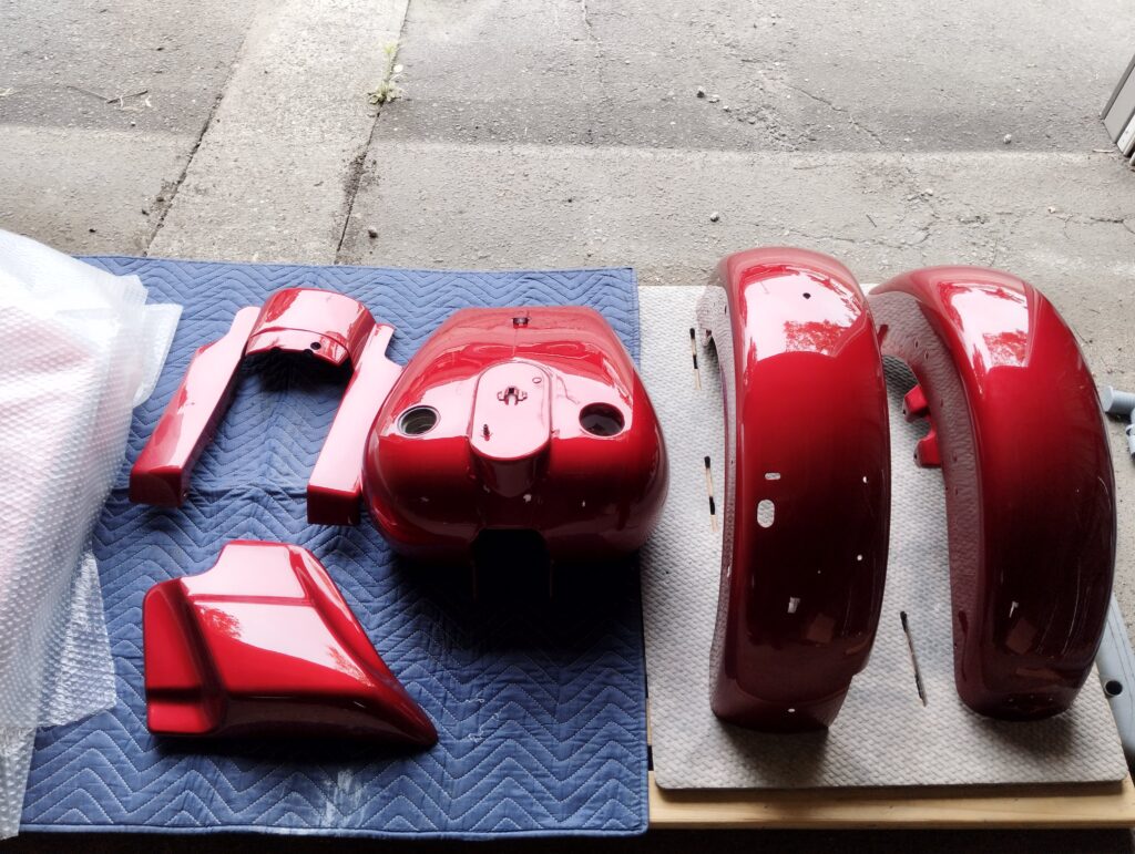 タンクの板金修理